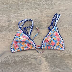 SHEIN Colorful Patterned Bikini Top